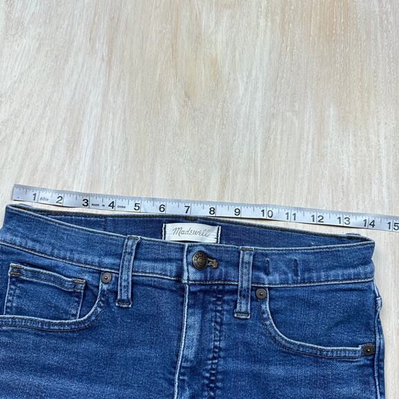 Madewell 9" Mid Rise Skinny Leg Stretch Casual Everyday Classic Denim Jeans 27 - Picture 12 of 15